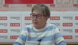Entrevista con Teodora Carpintero García sobre trayectoria laboral, social y sindical en el sector textil