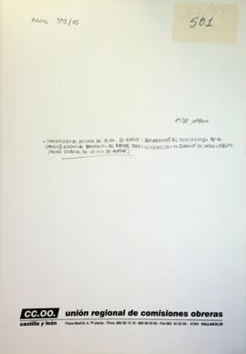 Comunicado de prensa del Secretariado de la Comisión Ejecutiva sobre el terrorismo y situación del orden público (1978)